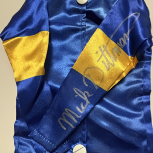GURNERS LANE SILKS SIGNED BY MICK DITTMAN