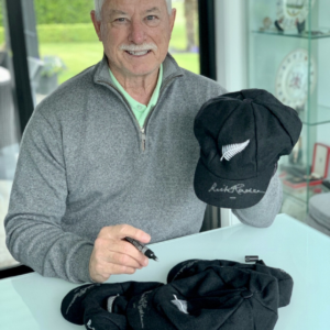 SIR RICHARD HADLEE DUAL SIGNED MEMORABILIA PACKAGE