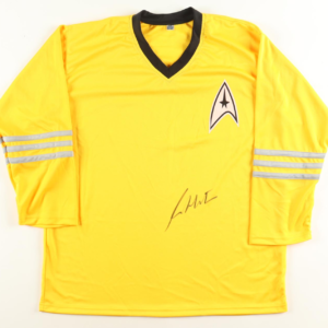 STAR TREK'S CAPTAIN KIRK TUNIC SIGNED BY WILLIAM SHATNER