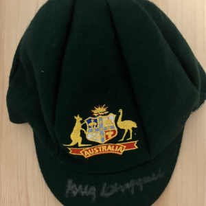 GREG CHAPPELL SIGNED AUSTRALIAN BAGGY GREEN CAP