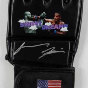 UFC WORLD CHAMPION JAMAHAL HILL SIGNED GLOVE