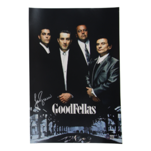 GOODFELLAS MOVIE POSTER SIGNED BY LORRAINE BRACCO
