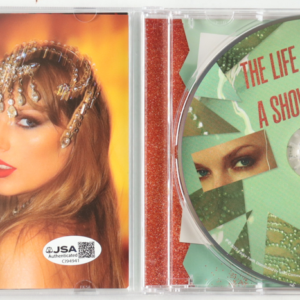 Taylor Swift Signed "The Life of a Showgirl" CD Album Insert