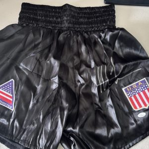 MIKE TYSON SIGNED GO USA FIGHT TRUNKS